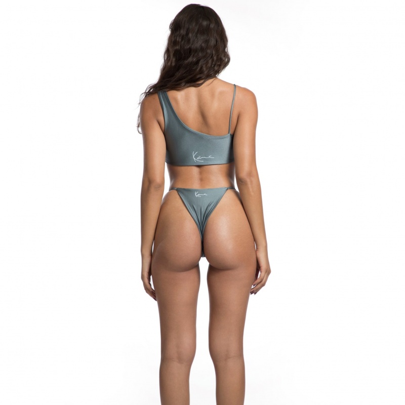 Abajo De Bikini Karl Kani Karma Mujer Plateadas | DqckI6RhC3j
