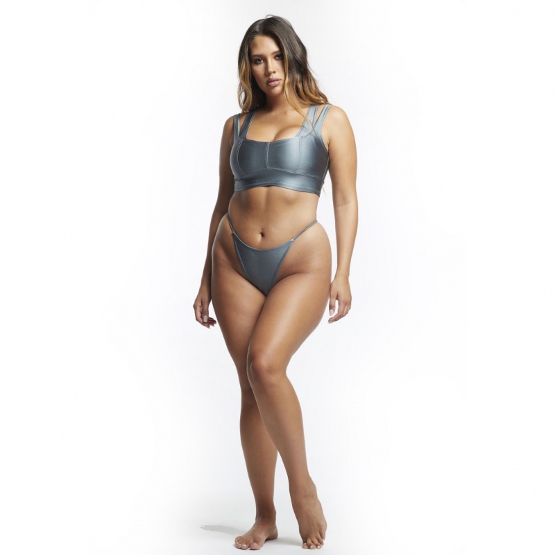 Abajo De Bikini Karl Kani Karma Mujer Plateadas | DqckI6RhC3j