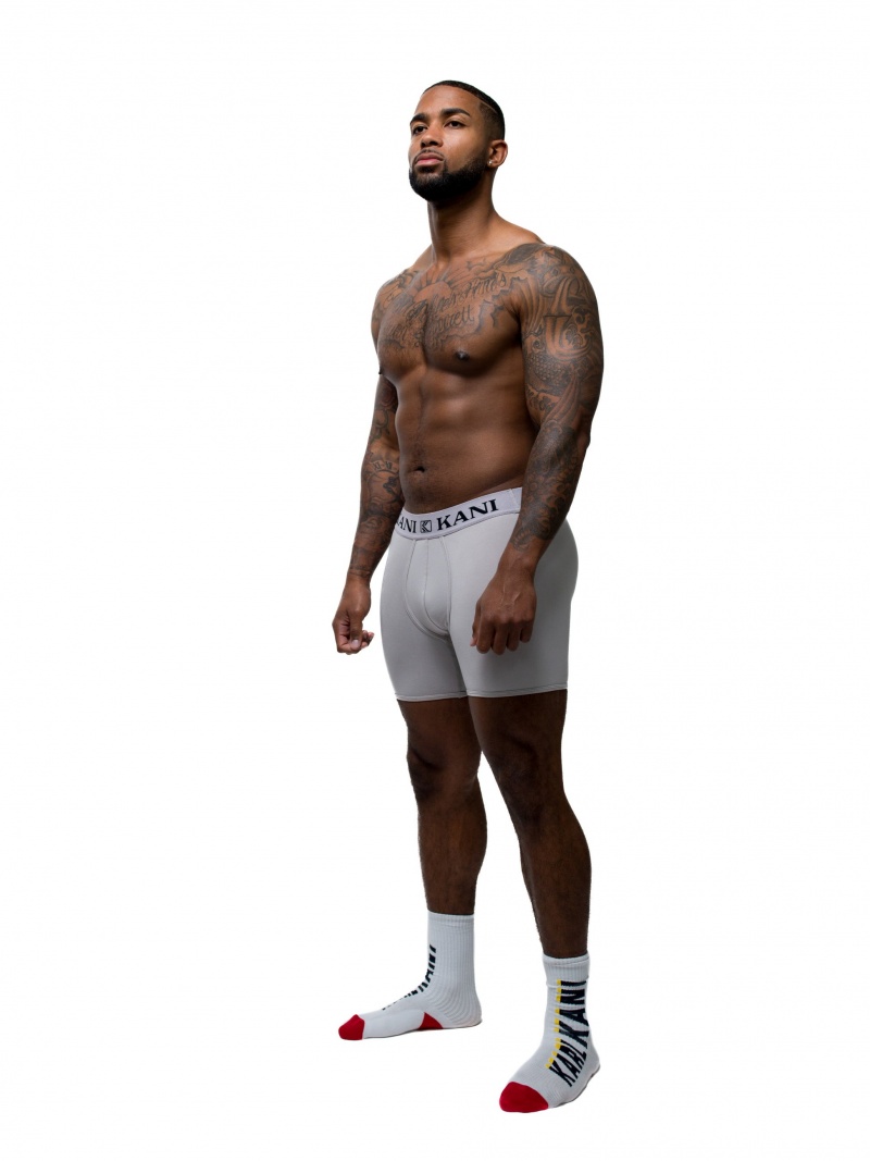 Boxers Karl Kani Pulpit Hombre Gris | gWuzN2zhvaC