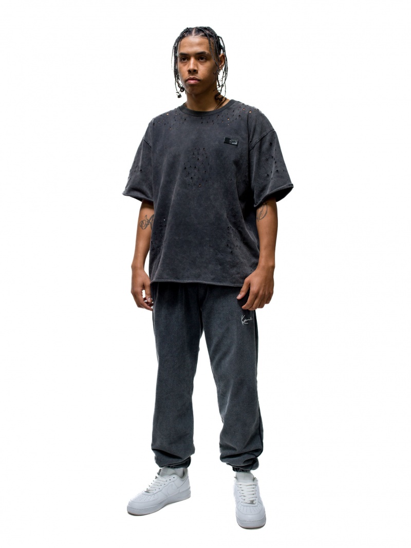 Camiseta Karl Kani Clip Hombre Negras | u9Nw4aMdFBS