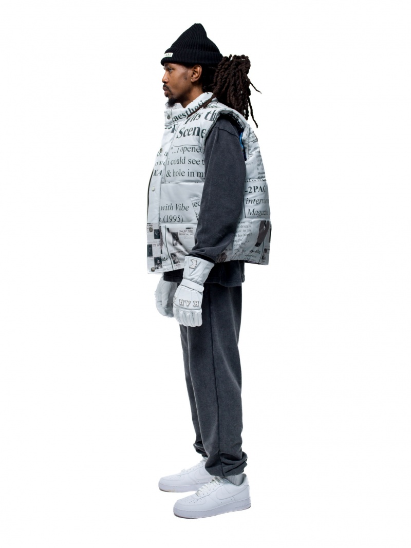 Chaleco Karl Kani Harlan Cuero Bubble Hombre Multicolor | HfAGJKS3neb