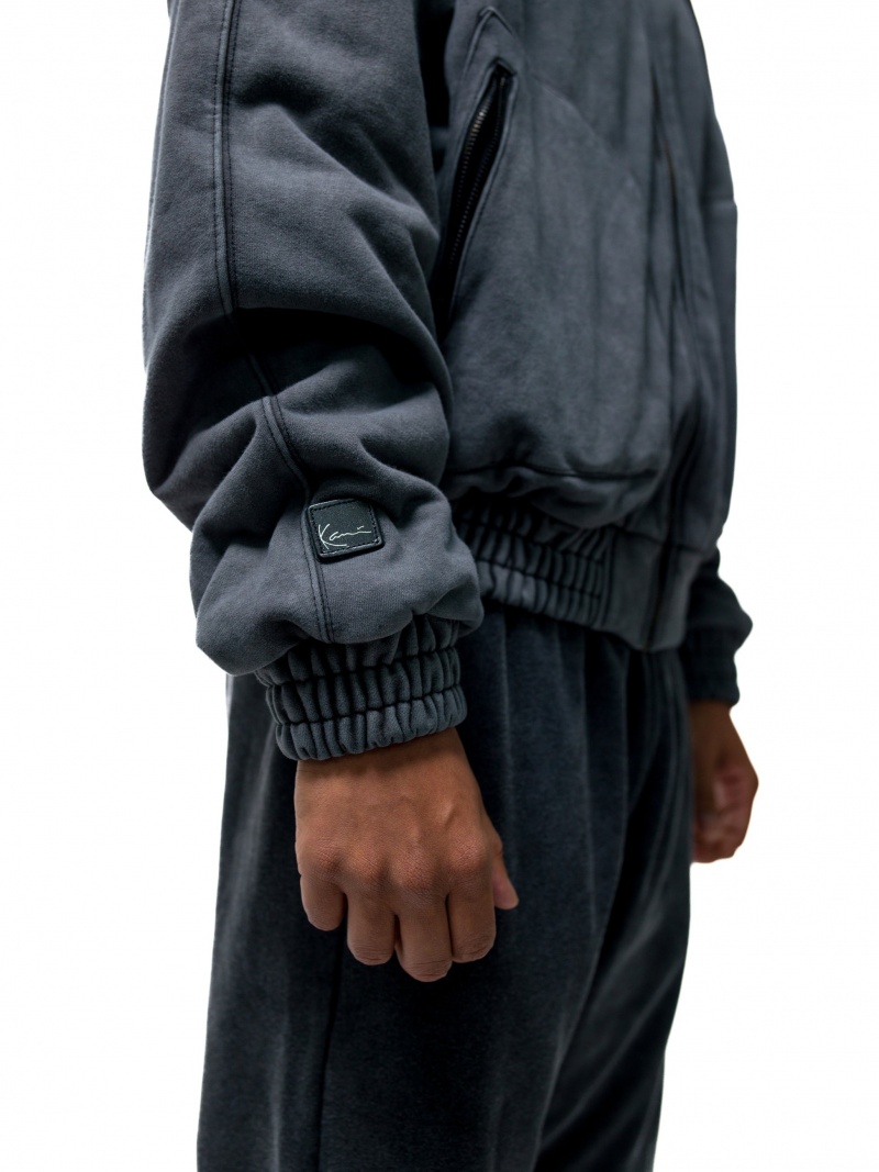 Chaquetas Karl Kani Bliss Bomber Hombre Negras | pvgCpgJdHS6