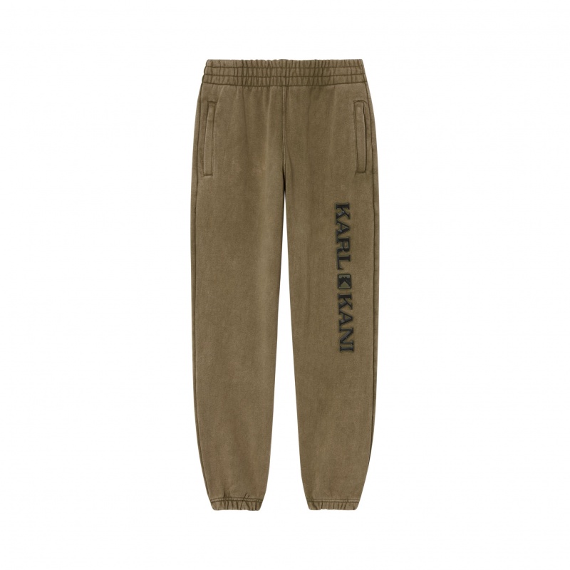 Pantalones Jogger Karl Kani Balance Hombre Verde Oliva | qvkQFP2kwGx
