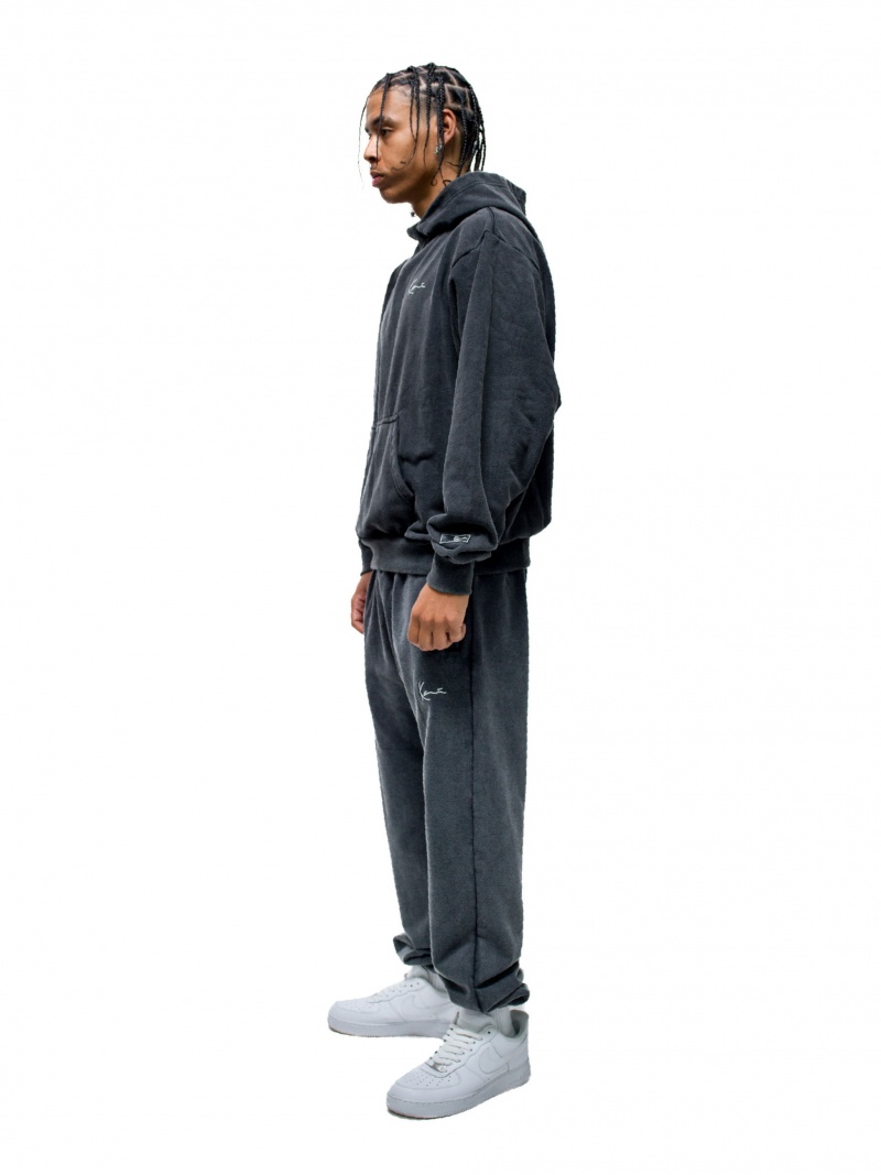 Sudadera con Capucha Karl Kani Atlantic Hombre Negras | QFh8ek3owvD