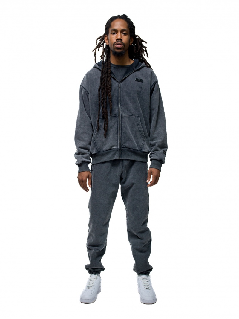 Sudadera con Capucha Karl Kani Bay Zip up Mujer Negras | WkfubrJKFPF