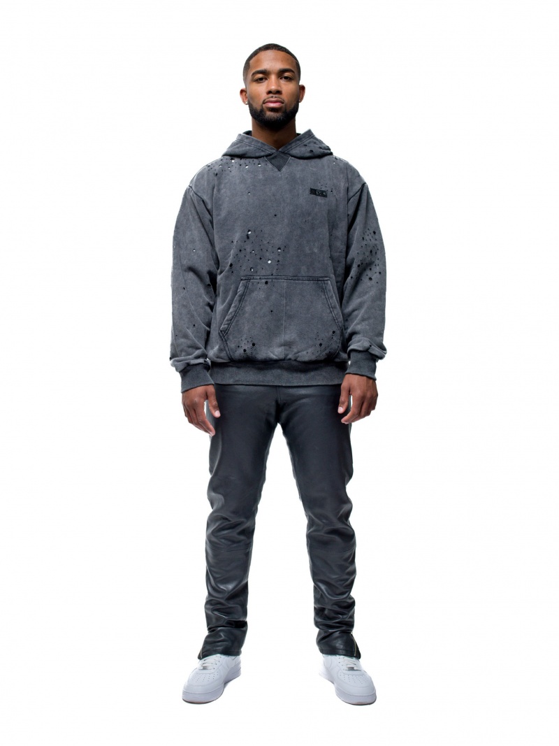 Sudadera con Capucha Karl Kani Shell Hombre Negras | hqmI9zkY4Q7