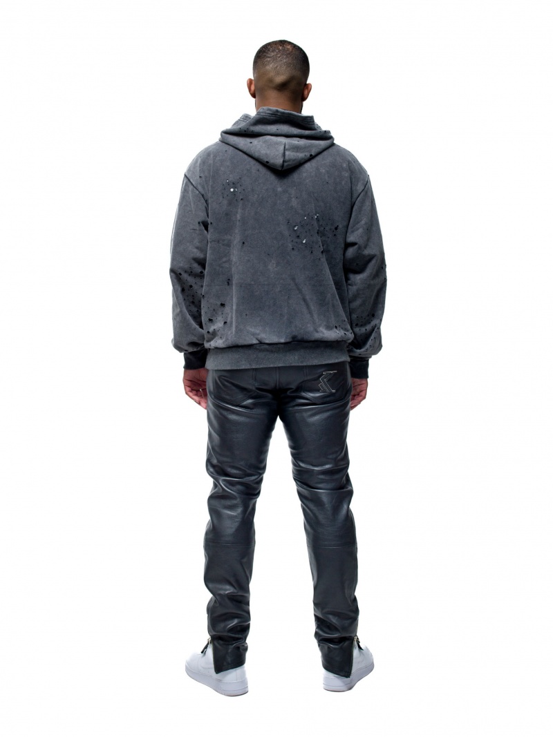 Sudadera con Capucha Karl Kani Shell Hombre Negras | hqmI9zkY4Q7