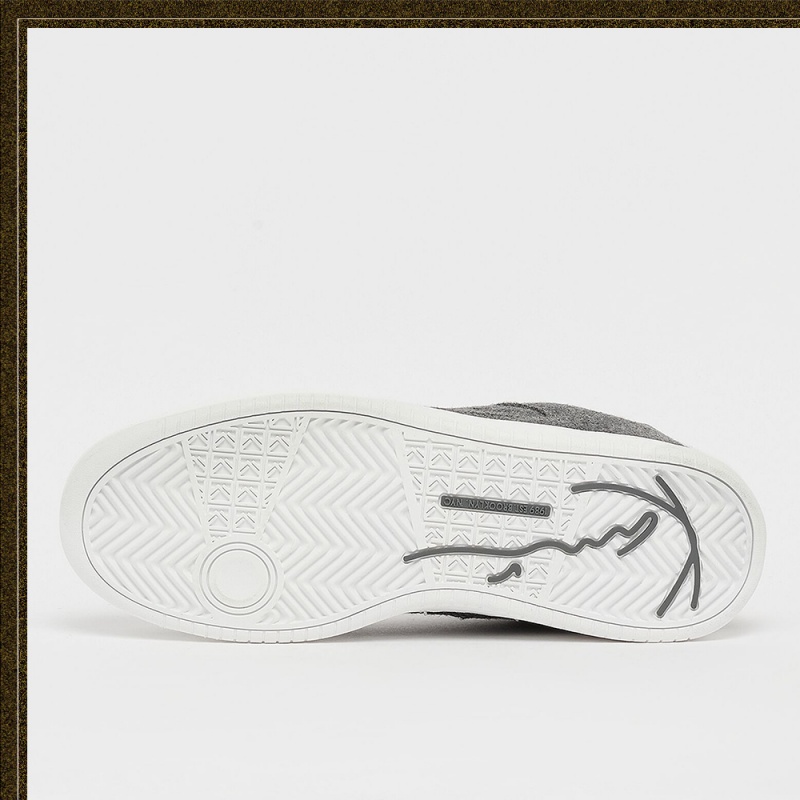 Zapatillas Karl Kani Calle Estilo Plain Logo Hombre Gris | u0liuJvwzSB